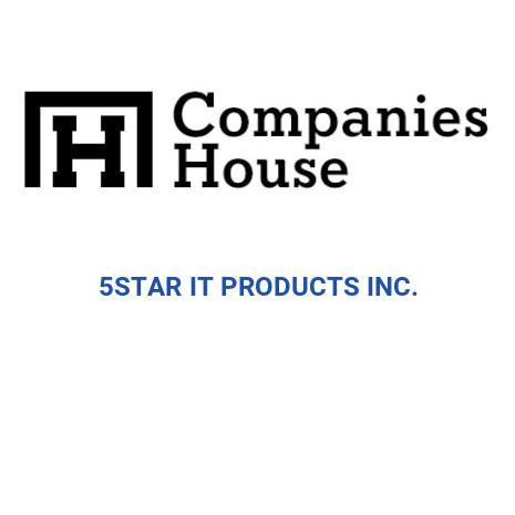 5STAR IT PRODUCTS INC. | Companies House Registry Search