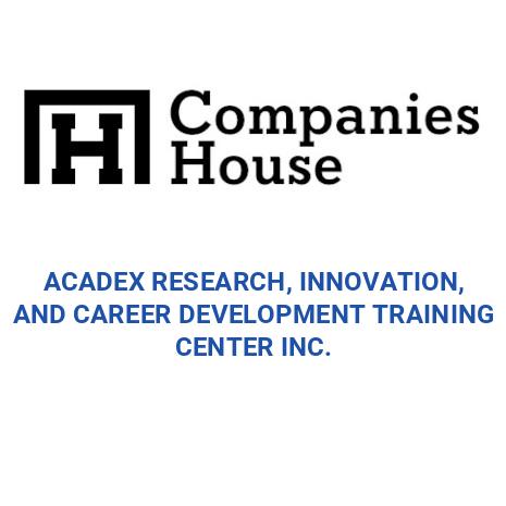 ACADEX RESEARCH, INNOVATION, AND CAREER DEVELOPMENT TRAINING CENTER INC ...
