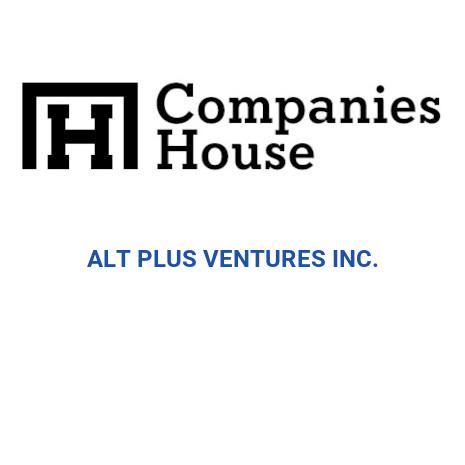 ALT PLUS VENTURES INC. | Companies House Registry Search