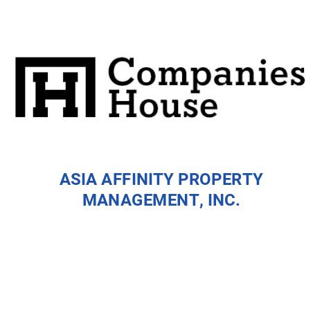 ASIA AFFINITY PROPERTY MANAGEMENT, INC. | Companies House Registry Search