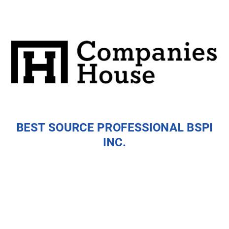 BEST SOURCE PROFESSIONAL (BSPI) INC. | Companies House Registry Search