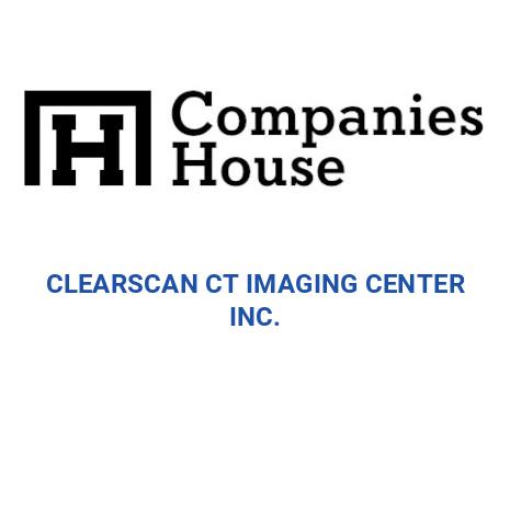 CLEARSCAN CT IMAGING CENTER INC. | Companies House Registry Search
