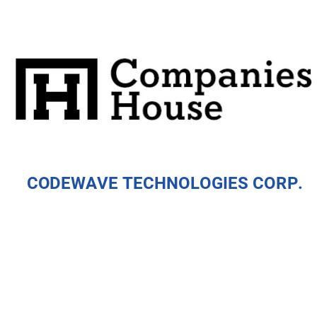 CODEWAVE TECHNOLOGIES CORP. | Companies House Registry Search
