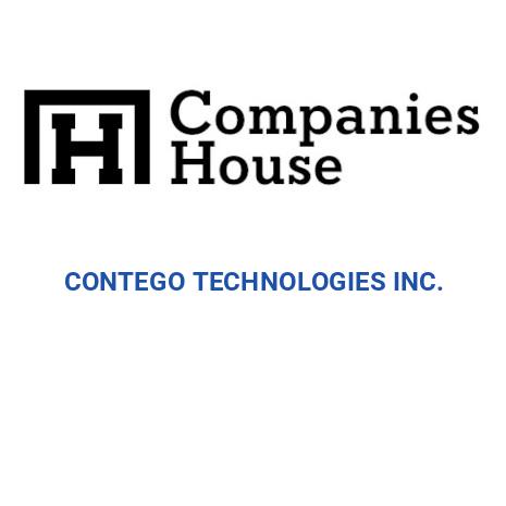 CONTEGO TECHNOLOGIES INC. | Companies House Registry Search