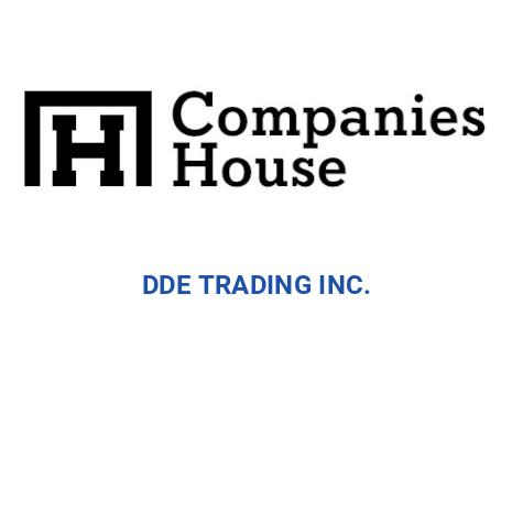 DDE TRADING INC. | Companies House Registry Search