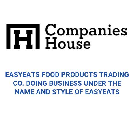 EASYEATS FOOD PRODUCTS TRADING CO. DOING BUSINESS UNDER THE NAME AND ...