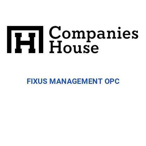 FIXUS MANAGEMENT OPC | Companies House Registry Search