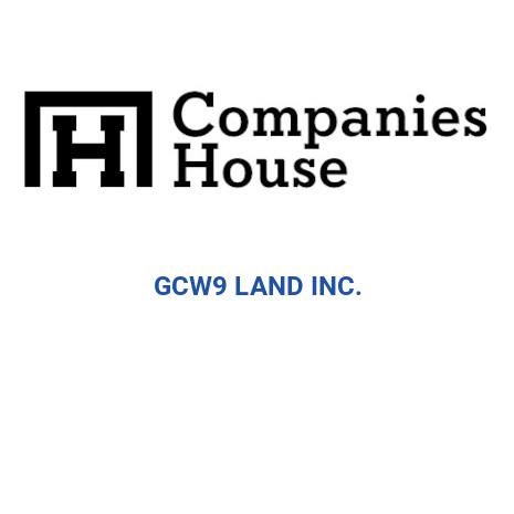Gcw9 Land, Inc. logo