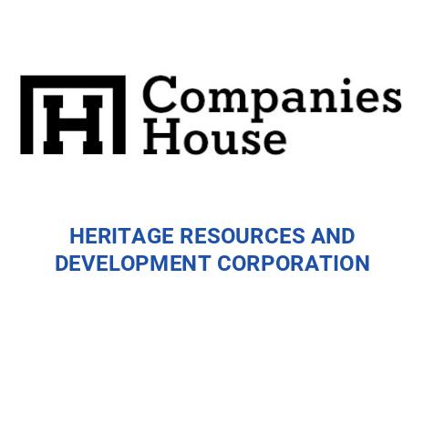 HERITAGE RESOURCES AND DEVELOPMENT CORPORATION | Companies House ...
