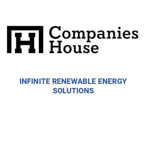 INFINITE RENEWABLE ENERGY SOLUTIONS | Companies House Registry Search