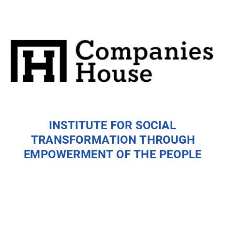 INSTITUTE FOR SOCIAL TRANSFORMATION THROUGH EMPOWERMENT OF THE PEOPLE ...