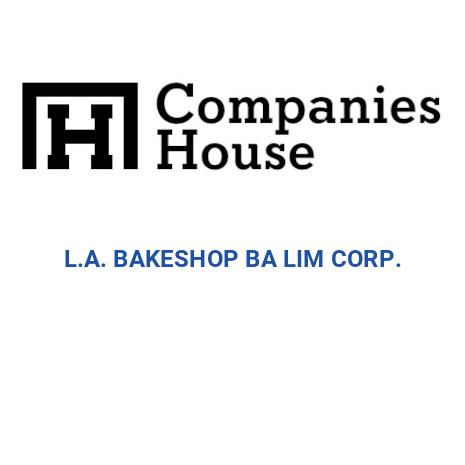 Lim Ba L.A. BAKESHOP BA LIM CORP. | Companies House Registry Search