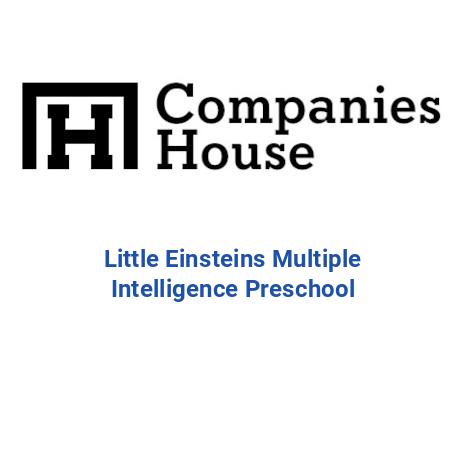 Little Intellect LITTLE EINSTEINS MULTIPLE INTELLIGENCE PRESCHOOL | Companies House ...