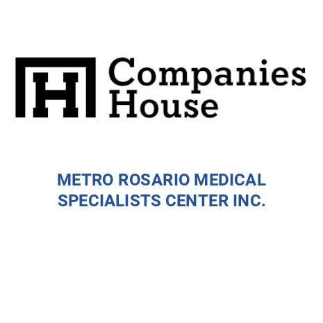 Mee Health Inw METRO ROSARIO MEDICAL SPECIALISTS CENTER INC. | Companies House ...