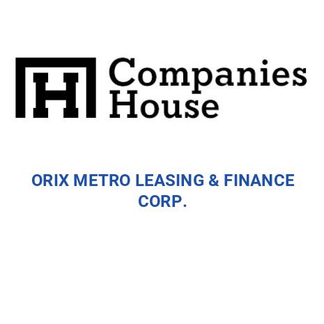 ORIX METRO LEASING & FINANCE CORP. | Companies House Registry Search