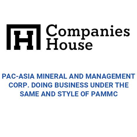Pac Financial Management PAC-ASIA MINERAL AND MANAGEMENT CORP. | Companies House Registry Search