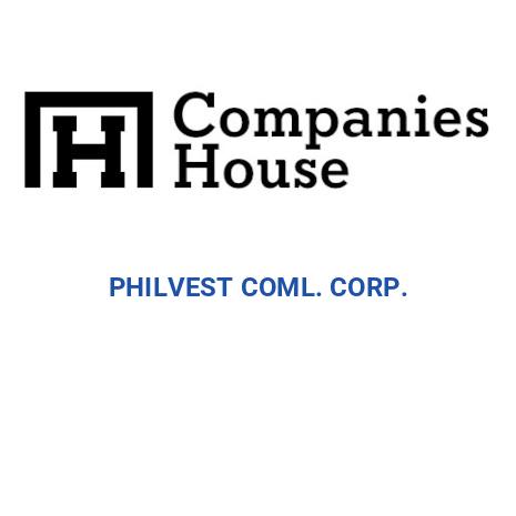 Coml PHILVEST COML. CORP. | Companies House Registry Search