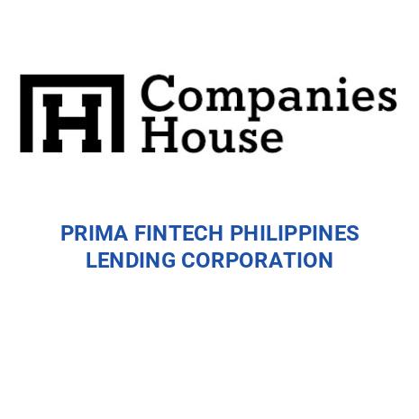 Prima Ip PRIMA FINTECH PHIIPPINES LENDING CORPORATION | Companies House Registry ...