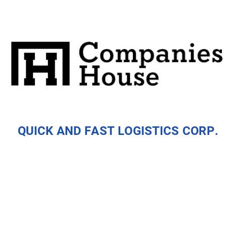 Quick Rx Logistics Logo QUICK AND FAST LOGISTICS CORP. | Companies House Registry Search