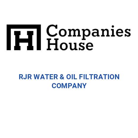 RJR WATER & OIL FILTRATION COMPANY | Companies House Registry Search