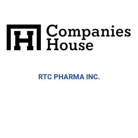 RTC PHARMA INC. | Companies House Registry Search