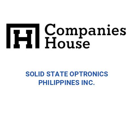 SOLID STATE OPTRONICS PHILIPPINES INC. | Companies House Registry Search