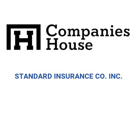 STANDARD INSURANCE CO. INC. | Companies House Registry Search